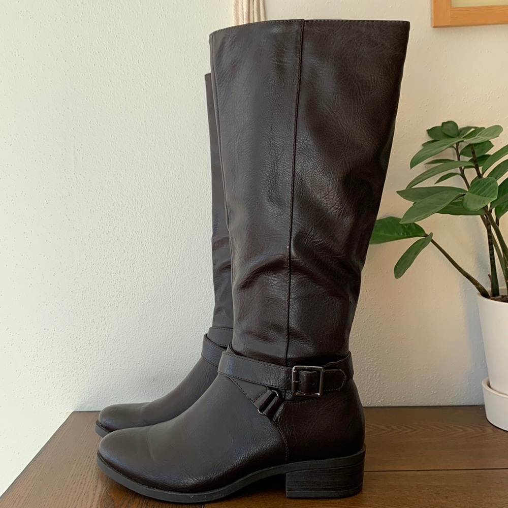 Croft & Barrel faux leather riding boot